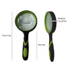 Magnifying Glass 10X, 75 mm, Handheld Reading Magnifier with Non-Slip