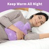DICEVER Hot Water Bottle with Soft Cover, Hot and Cold