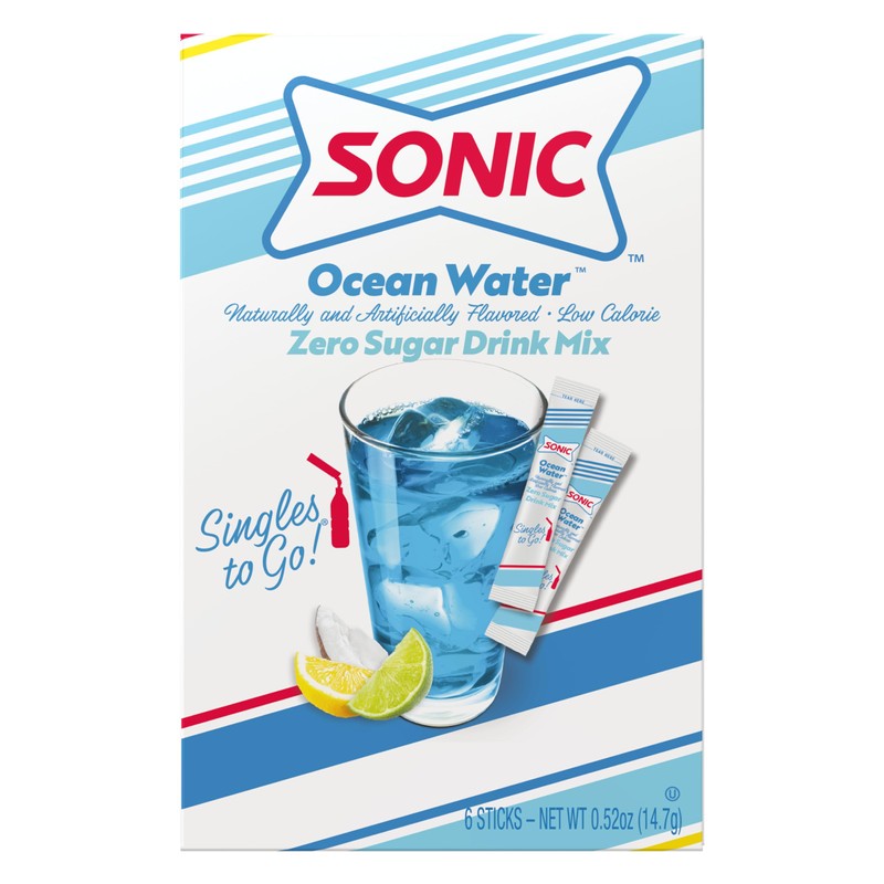 SINGLES TO GO! Sonic Drink Mix Variety Pack, Sonic Limeade,