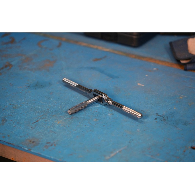 Century Drill & Tool 98510 Adjustable Tap Wrench, 1/16" -