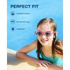 ZIONOR Kids Swim Goggles, G1MINI Polarized Swimming Goggles Comfort for