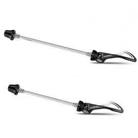 ONIPAX MTB Road Mountain Bicycle Wheel Hub Front and Rear Quick Release Skewer (BLACK)