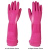 Mamison Quality Kitchen Rubber Gloves New Band Series (1 Pairs,