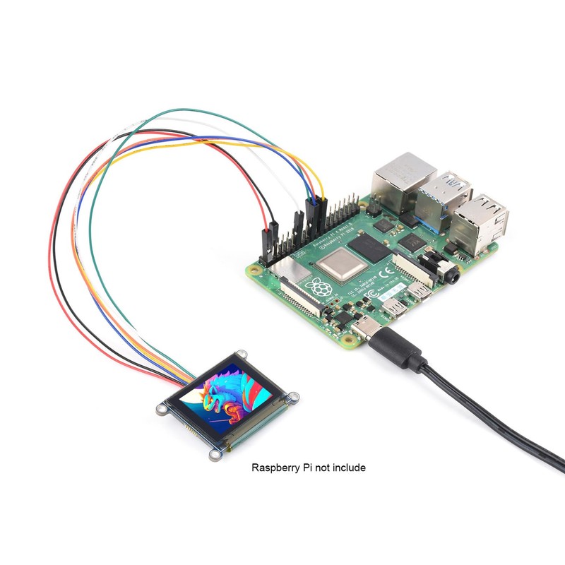 Coolwell 1.27 Inch RGB OLED Module for Raspberry Pi/Arduino/STM32 128