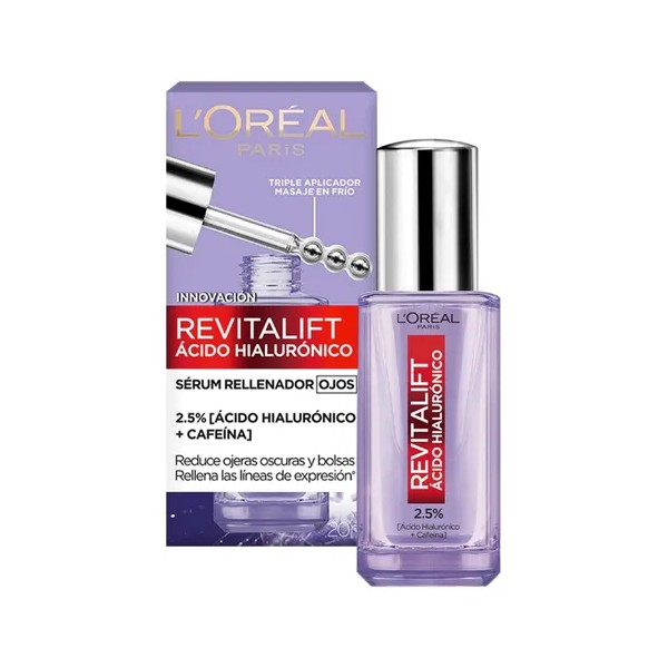 Serum Ojos L'Oreal Paris Revitalift Acido Hialurónico
