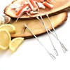 Norpro Stainless Steel Seafood Forks 6.75" | 4-Count per Pack