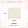 PATIKIL 3x3 Inch Velvet Jewelry Pouches, 6 Pcs Jewelry Packaging