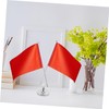 Ciieeo Multipurpose Table Flag Pole Stand for Office and School