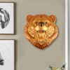 BOGEEL Animal Resin Epoxy Molds Wild Bear for Head Silicone