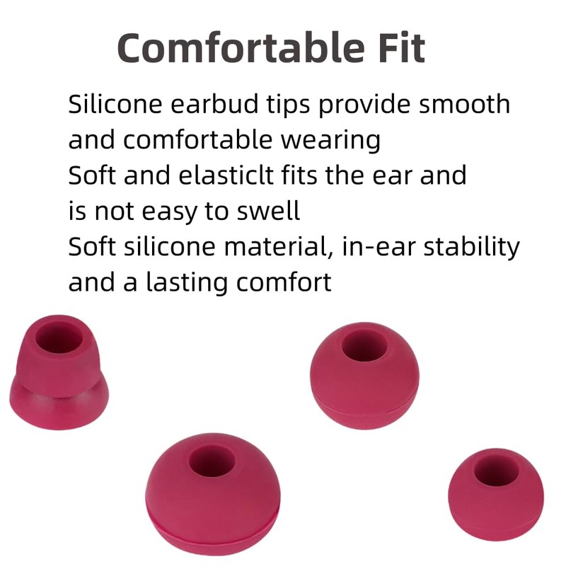 SNHTLS Replacement Eartips Silicone Earbuds Buds Set Compatible with Powerbeats