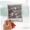 VILLFUL 100pcs Large Lamination Film Scratch Card Laminating Portable Lamination