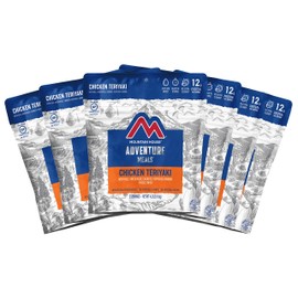 Mountain House Chicken Teriyaki with Rice | Freeze Dried Backpacking & Camping Food | 6-Pack | Gluten-Free