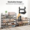 SNTD Shoe Rack - Expandable Shoe Organizer for Closet, Adjustable