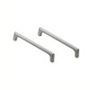 BOZONLI Zinc Alloy Cupboard Handles, Brushed Matte Kitchen Door Handles