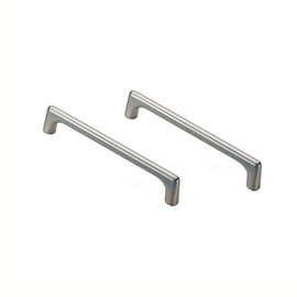 BOZONLI Zinc Alloy Cupboard Handles, Brushed Matte Kitchen Door Handles T Bar Handle Drawer Pulls Cupboard Knobs Cabinet Handles (128mm, 2 Pack)