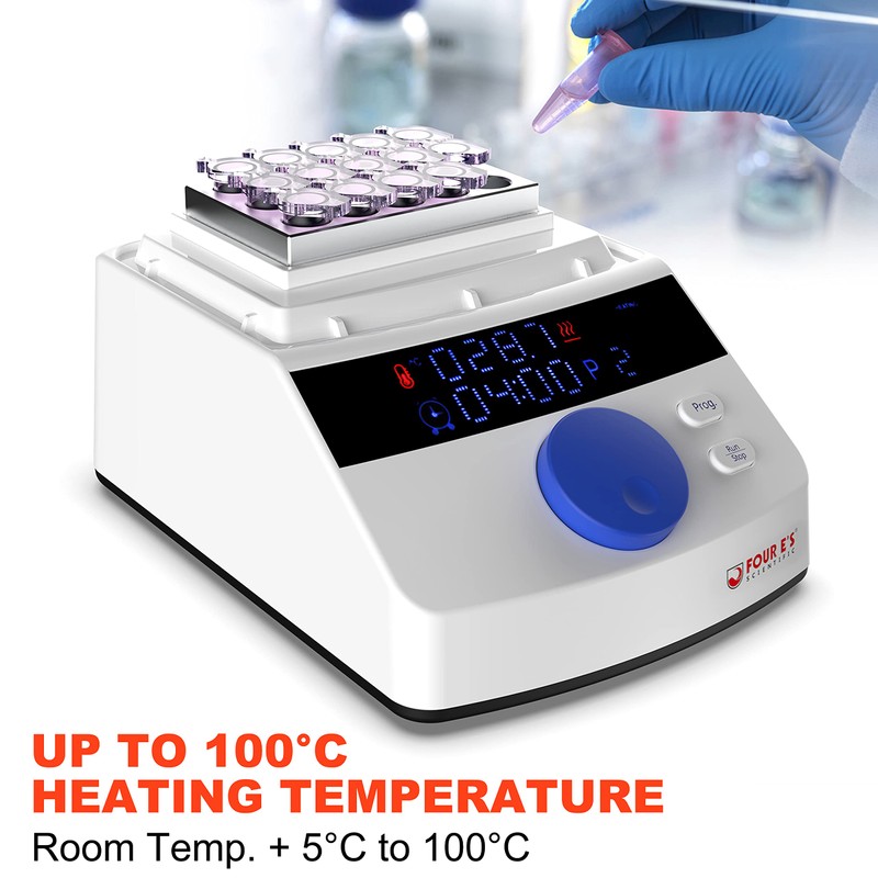 4E's USA Dry Bath Incubator - Programmable Mini Dry Bath