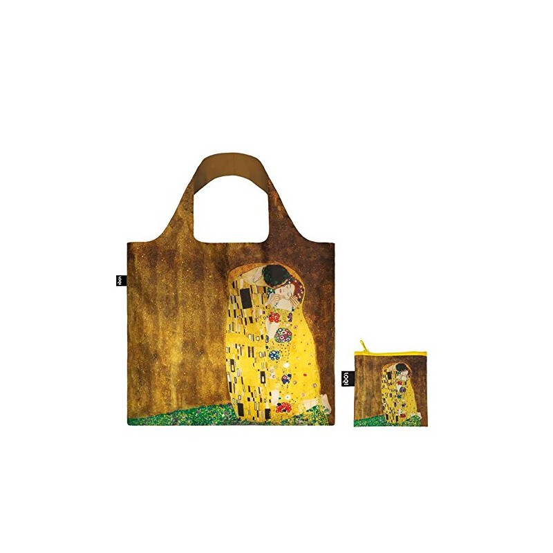 LOQI GK.KI Museum Klimt The Kiss Reusable Shopping Bag