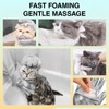 AKEISHE Pet Grooming Gloves – 5-Finger Deshedding & Massage Gloves