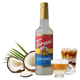 Torani Syrup, Coconut, 25.4 Ounces (Pack of 4)