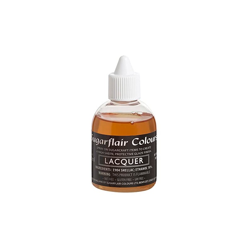 Sugarflair Edible Airbrush Lacquer, Edible Glaze For Baking And Sugarcraft