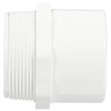 Spears 461 Series PVC Pipe Fitting, Adapter, Schedule 40, 2"