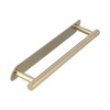 Single Rod Towel Bar 304 Stainless Steel Wall Mount Adhesive