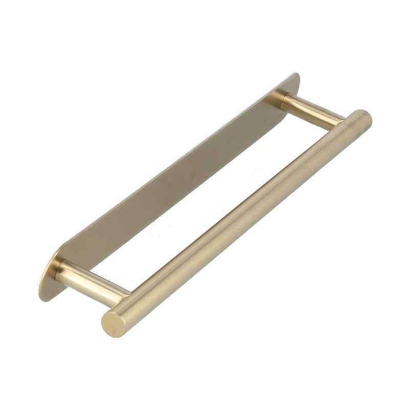 Single Rod Towel Bar 304 Stainless Steel Wall Mount Adhesive
