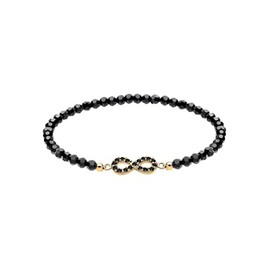 Goldhimmel Infinity Women's Bracelet 925 Silver 18 CM Black - 0211871114_18