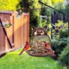 Outside Wild Bird Feeder, Heavy Duty Metal Frame Outdoor Bird