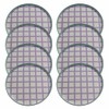 schone Patterned Paper Plates – 8 Pack 24cm Disposable Plates