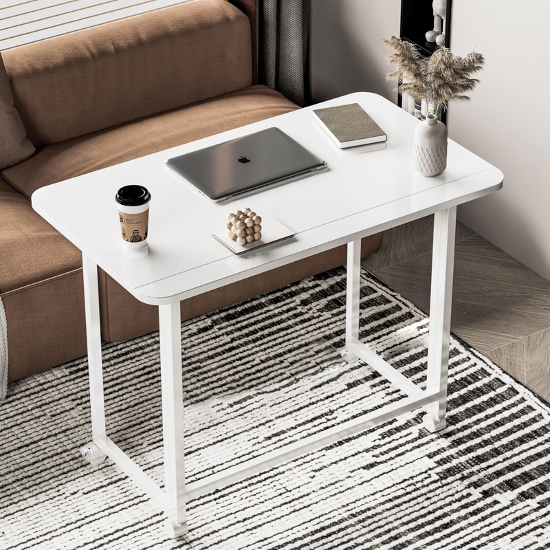 Serxis Folding Desk,Not Require Assembly,Small Foldable Desk 31.5" for Small