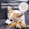 ALL FOR PAWS Pet Plush Rabbit Toys with Squeaker, Durable