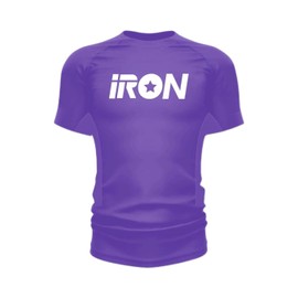 BJJ Rash Guard Ranked for BJJ, Jiu Jitsu, Grappling, and No Gi (US, Alpha, X-Large, Regular, Regular, Purple)