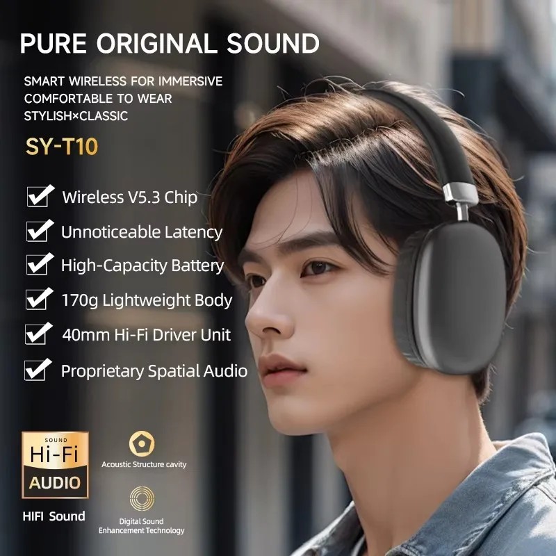 360° Head Tracking Noise Reduction Earbuds, Comfort In-Ear Design, Stable