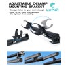 Lupar UTV Chase Lightbars C-Clamp Mounting Bracket Universal Fits 1.75"