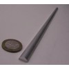 Basic Aluminum Half Round Rod (.375") 3/8" Dia, x 1