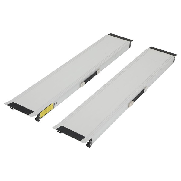 ECCPP Non Skid Foldable Wheelchair Ramp 5FT, Portable Wheelchair Ramps