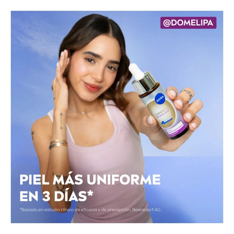 NIVEA Serum Skin Glow Instantáneo 30ml Todo Tipo De Piel