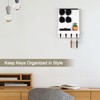 Lucundm Key Holder Wall Mount, Key Holder for Wall with