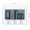 MPM Digital Kitchen Stopwatch Made of Plastic, Countdown Timer, with