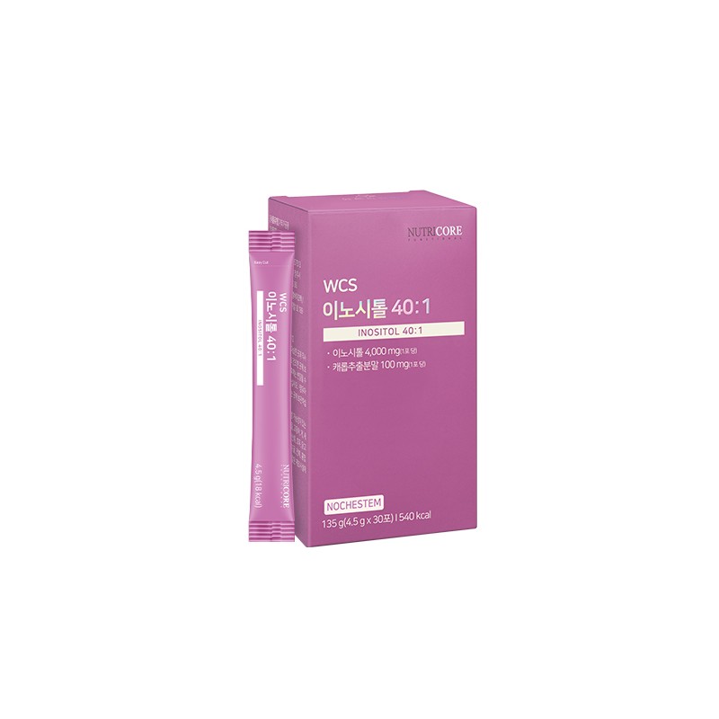 Nutricore Inositol 40:1 Myo D Cairo Choline WCS 30 sachets,