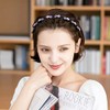 5 Pieces Flower Crystal Hair Band for Women Hairpin Headbands