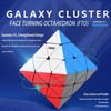 XMDCuber DianSheng FTO Face Turning Octahedron Magnetic Speed Cube, Magnetic