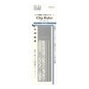 DESIGNPHIL 42289006 Midori Ruler Clip Ruler, Silver A