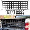 Tailgate Net for Trucks, UV-Resistant Polyester Adjustable Tailgate Cargo Net