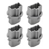 MDEOOSKY G14S-51-3E7 Rear Brake Light Bulb Socket 4Pcs, Replacement for