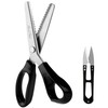 Fabric Scissors with Thread Shears - Seam Rippers - Professional