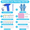 Ear Piercing Gun with Piercing Tools Kit, Professional Ear Nose