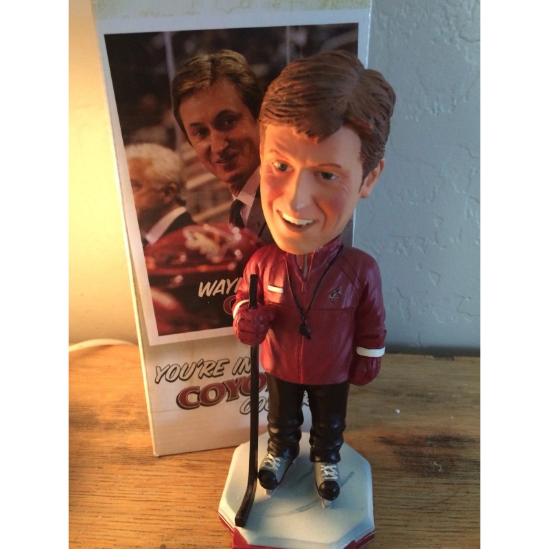New in Box Wayne Gretzky Phoenix Coyotes BobbleHead SGA January