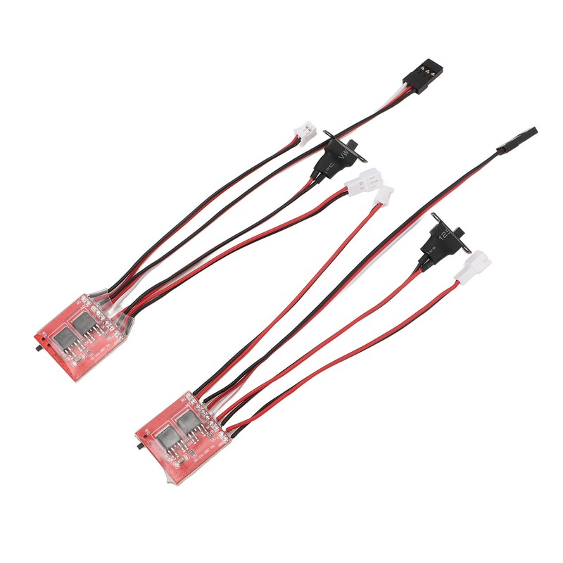 2pcs 30A Micro Brushed ESC Winch Control Bidirectional ESC Speed
